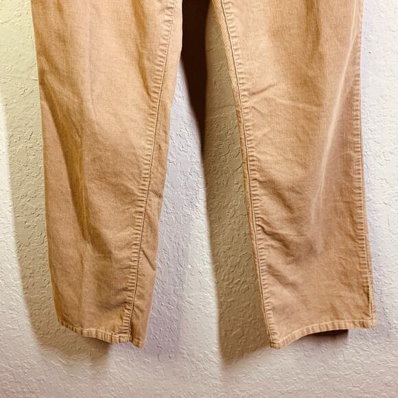 LAUREN JEANS CO Ralph Lauren Jeans Pants Vintage Corduroy Tan Khaki Straight Leg - Picture 7 of 12